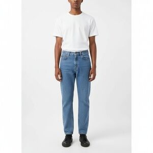 Vintage Lee Mens Jeans 36x29.25 USA Made Straight Leg Denim